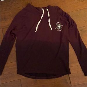 Harry Potter Maroon Ombré Sweatshirt